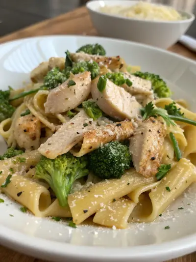 Chicken and Broccoli Pasta
