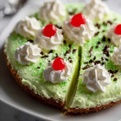 No-Bake Grinch Pie Recipe – Easy & Festive Holiday Dessert