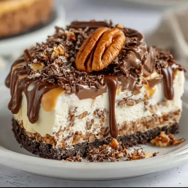 No-Bake German Chocolate Cheesecake Recipe | Easy & Decadent Dessert
