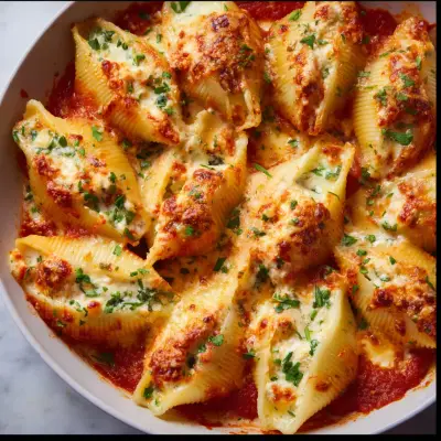 Delicious Ricotta Stuffed Shells Recipe | Easy Baked Pasta Dish