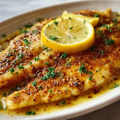 Delicious Baked Lemon Garlic Tilapia Recipe | Easy & Healthy Seafood Dinner