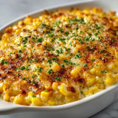 Ruth’s Chris Creamed Corn Au Gratin Recipe – Rich & Cheesy Side Dish