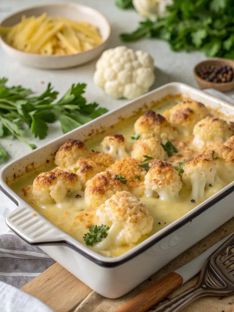 Cauliflower Gratin