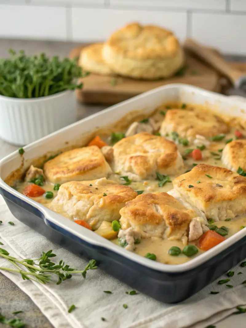 Chicken Pot Pie Casserole