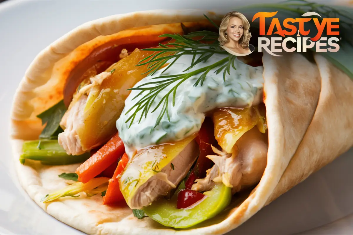 Greek Chicken Gyro Wrap