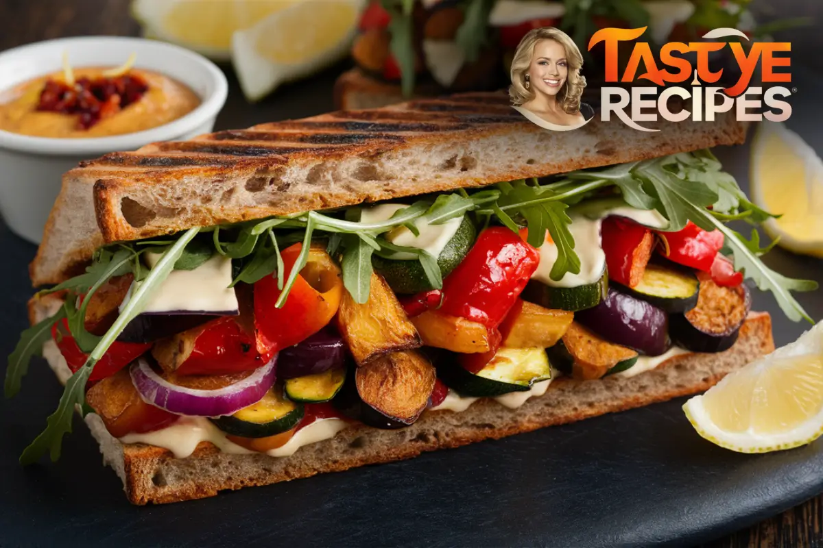 Roasted Veggie Panini