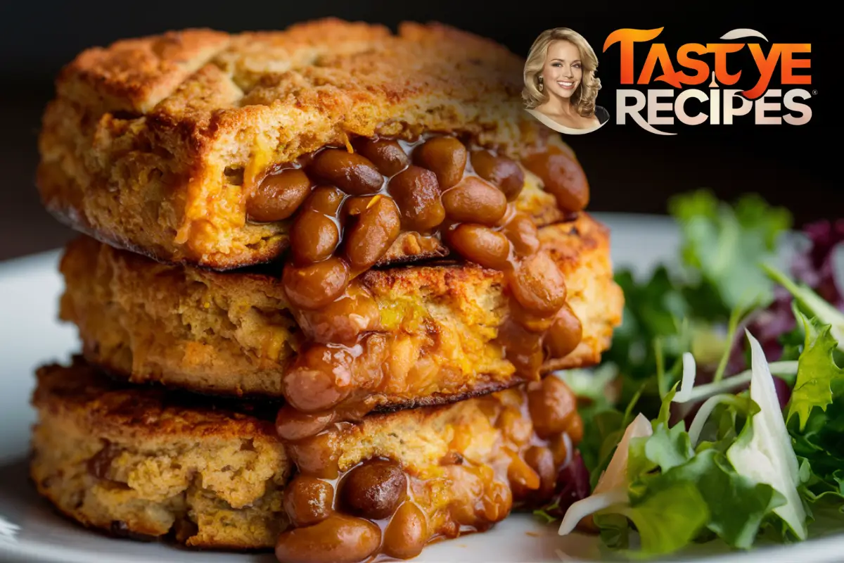 Tattie Scones with Beans