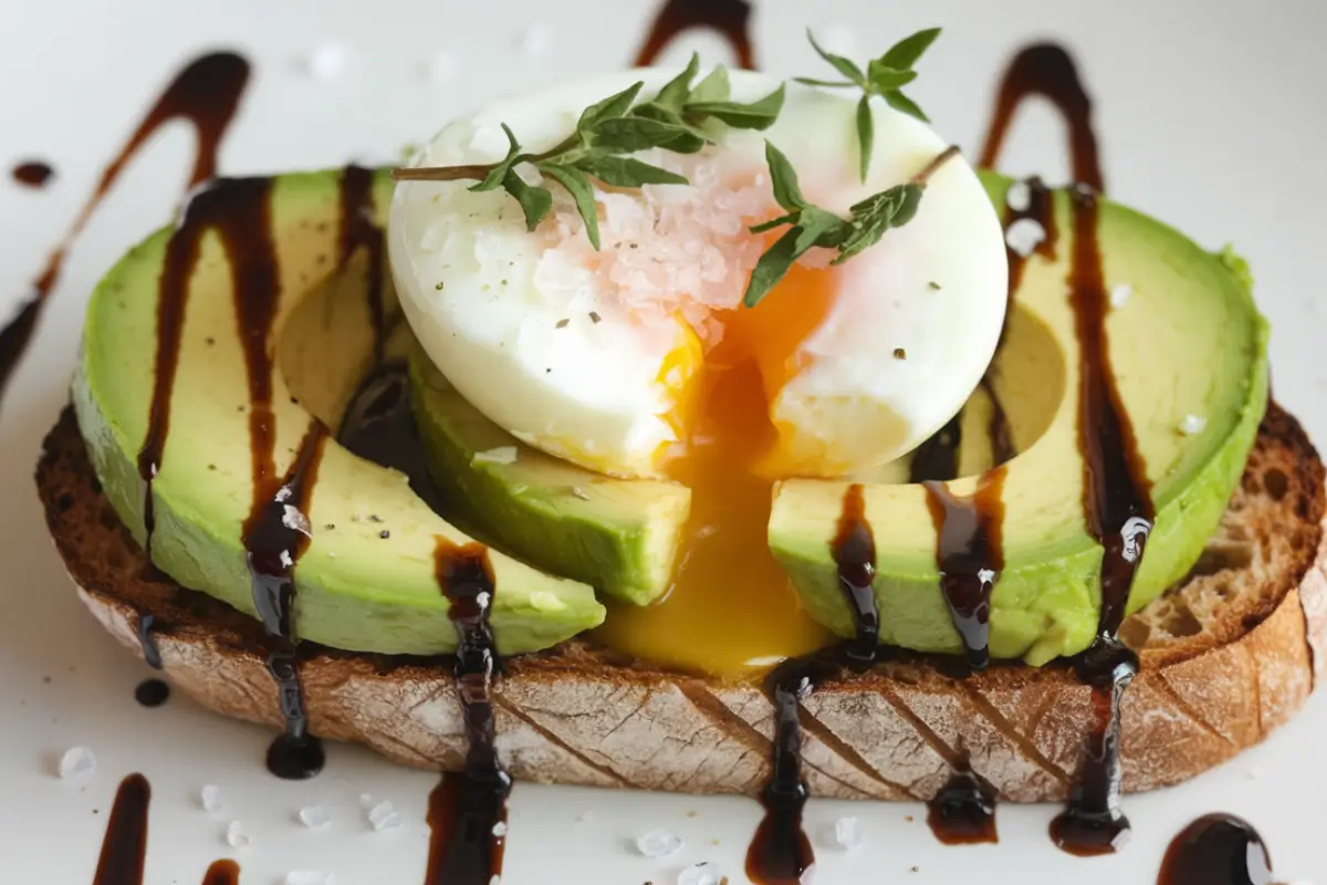 Avocado Toast with Poached Egg