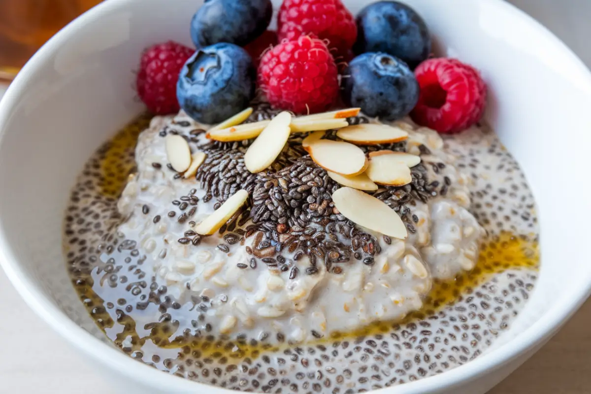 Overnight Oats with Chia Seeds