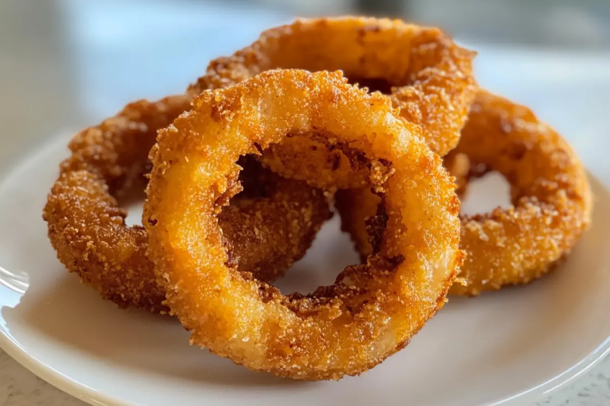 crispy homemade onion rings