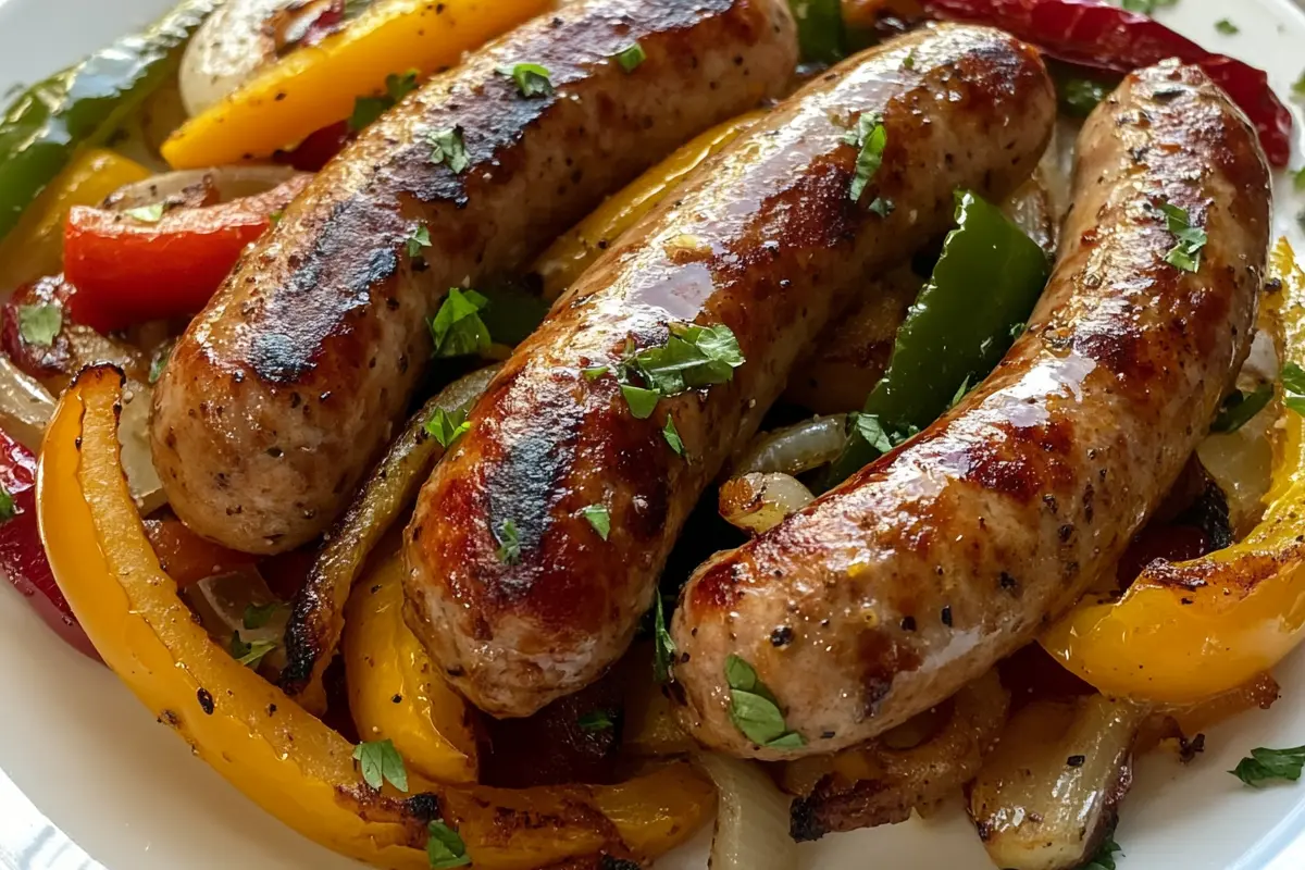 Italian Sausage with Peppers and Onions