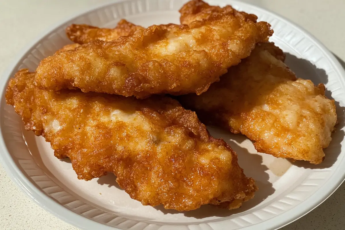 Crunchy Batter Fried Fish