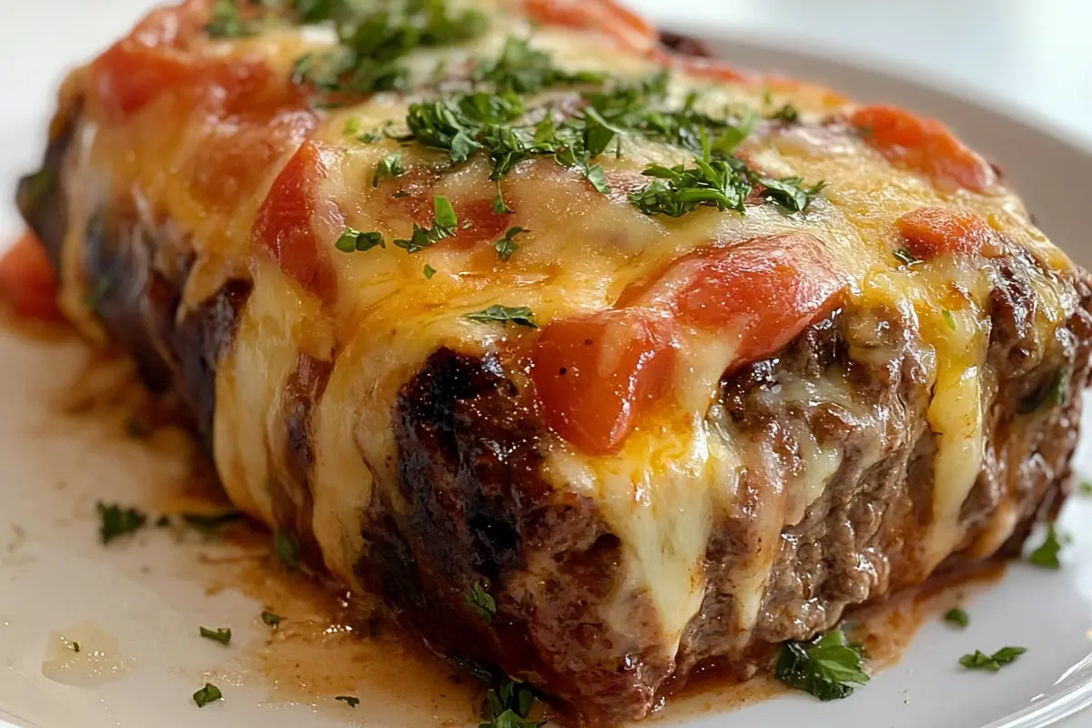 Philly Cheesesteak Meatloaf