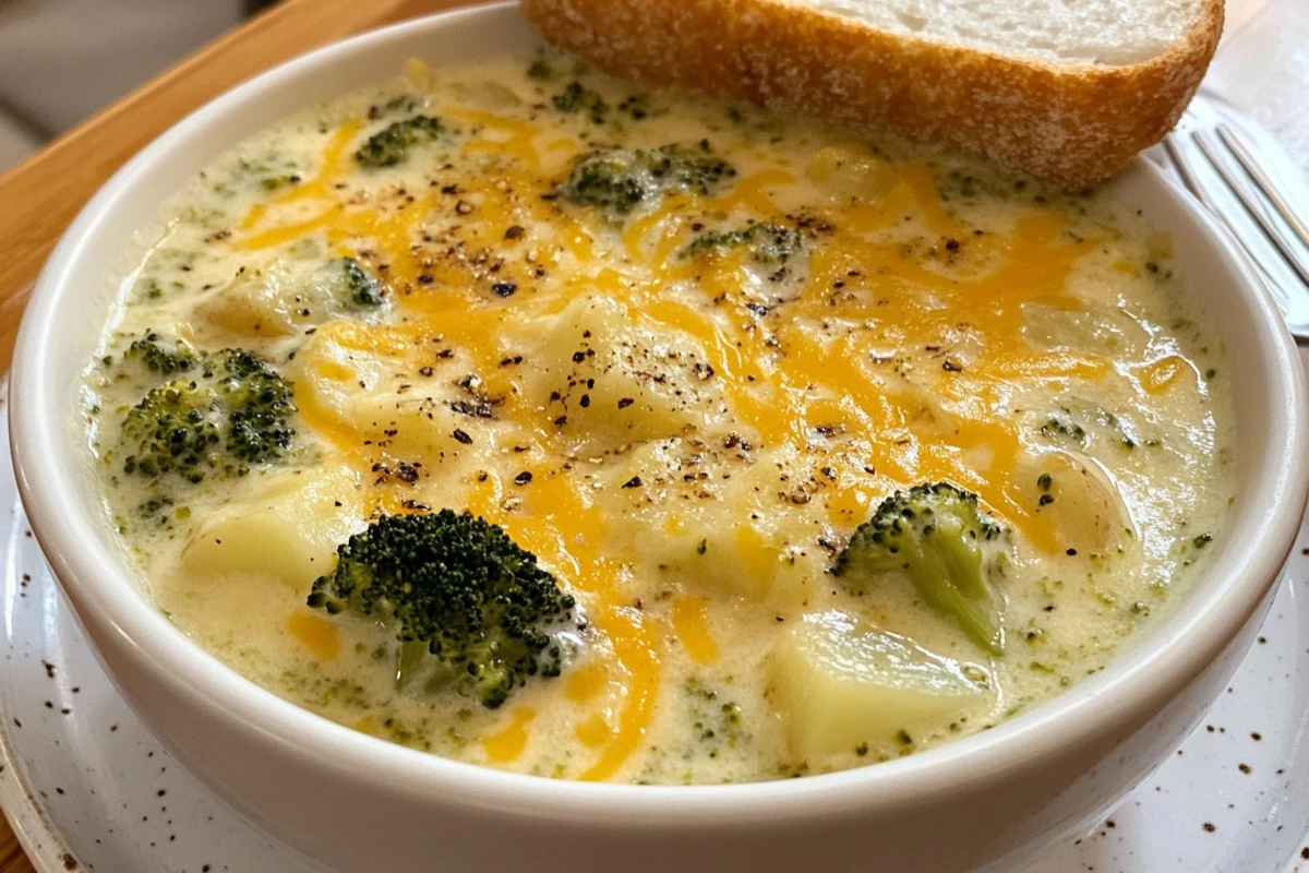 Broccoli Cheese Potato Soup