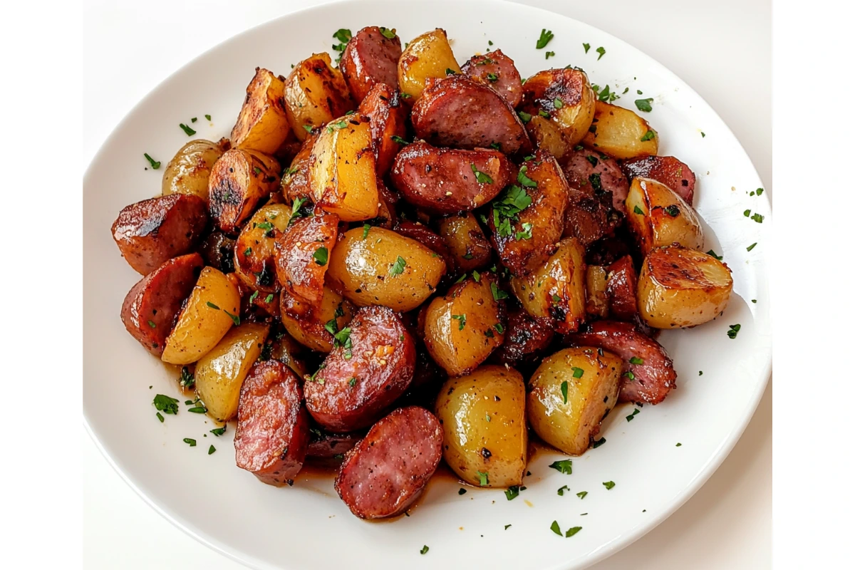 Smoked Sausage and Potatoes Skillet Recipe - Easy & Delicious