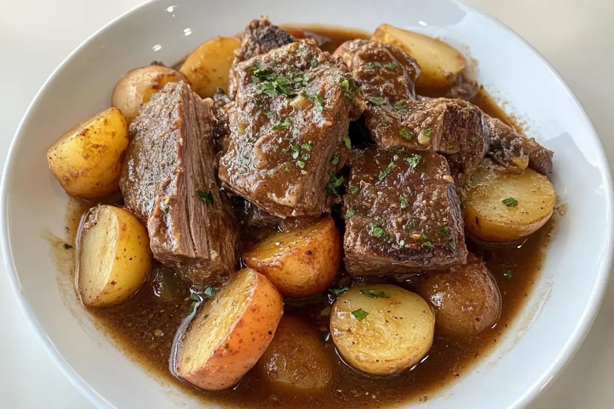 pot roast with potatoes