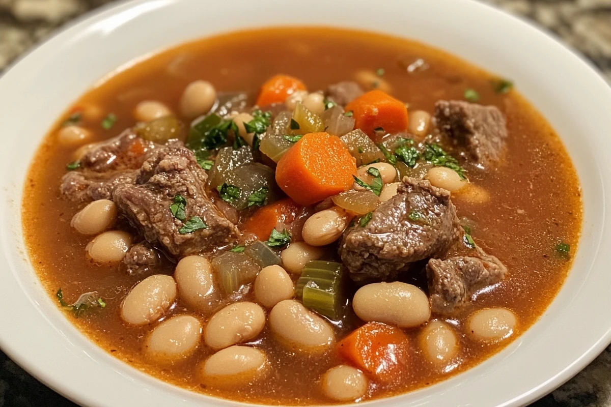 Bean and Beef Soup