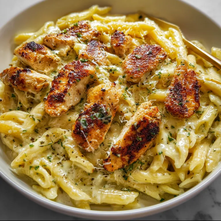 Creamy Garlic Parmesan Chicken Pasta Recipe | Easy & Delicious Dinner