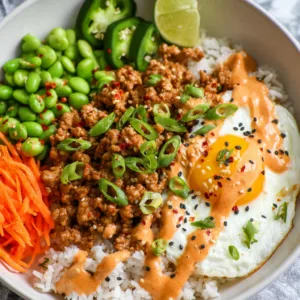 Quick & Easy 20-Minute Ground Turkey Bang Bang Rice Recipe